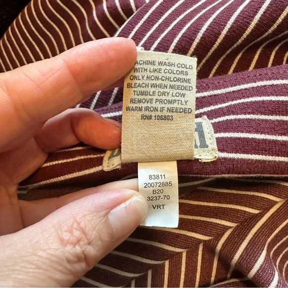 Duluth Trading Company Womens Ponte Pro Stripe Dress - Picture 6 of 6